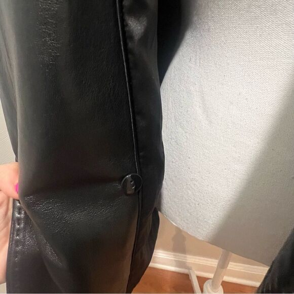 Generation Love Faux leather oversized blazer size xs NWOT - Picture 11 of 11
